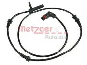 Sensor, Raddrehzahl METZGER 0900129