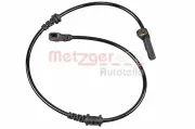 Sensor, Raddrehzahl METZGER 09001309