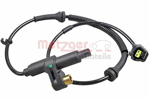 Sensor, Raddrehzahl Hinterachse METZGER AUTOTEILE 09001318
