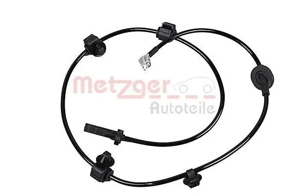 Sensor, Raddrehzahl Hinterachse links METZGER AUTOTEILE 09001319