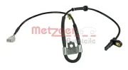 Sensor, Raddrehzahl METZGER 0900131