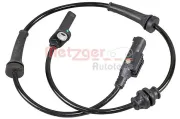 Sensor, Raddrehzahl METZGER 09001327