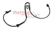 Sensor, Raddrehzahl METZGER 0900132