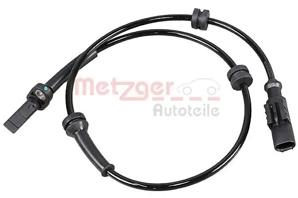 Sensor, Raddrehzahl Hinterachse METZGER AUTOTEILE 09001344