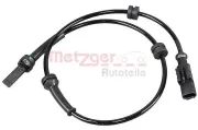 Sensor, Raddrehzahl METZGER 09001344