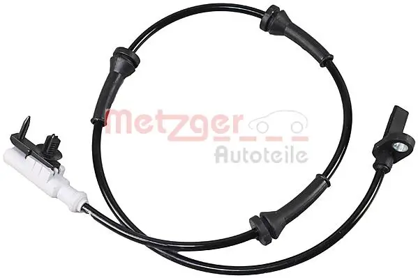 Sensor, Raddrehzahl Hinterachse METZGER AUTOTEILE 09001346