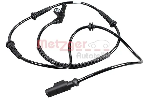 Sensor, Raddrehzahl Hinterachse METZGER AUTOTEILE 09001351