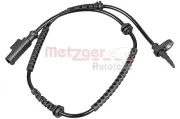 Sensor, Raddrehzahl METZGER 09001360