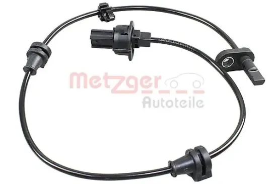Sensor, Raddrehzahl Vorderachse rechts METZGER AUTOTEILE 09001376 Bild Sensor, Raddrehzahl Vorderachse rechts METZGER AUTOTEILE 09001376