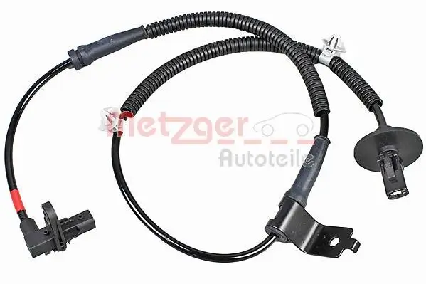 Sensor, Raddrehzahl Vorderachse rechts METZGER AUTOTEILE 09001400