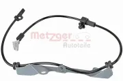 Sensor, Raddrehzahl Hinterachse rechts METZGER AUTOTEILE 09001419