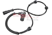 Sensor, Raddrehzahl Vorderachse rechts METZGER AUTOTEILE 09001421
