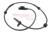 Sensor, Raddrehzahl METZGER 09001430