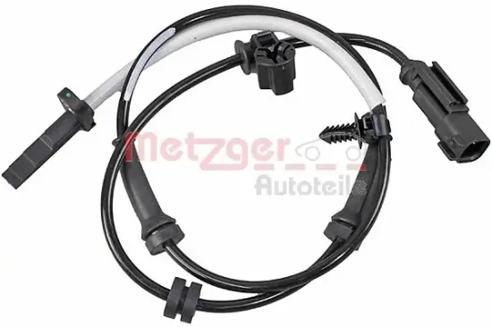 Sensor, Raddrehzahl Vorderachse links Vorderachse rechts METZGER 09001454 Bild Sensor, Raddrehzahl Vorderachse links Vorderachse rechts METZGER 09001454