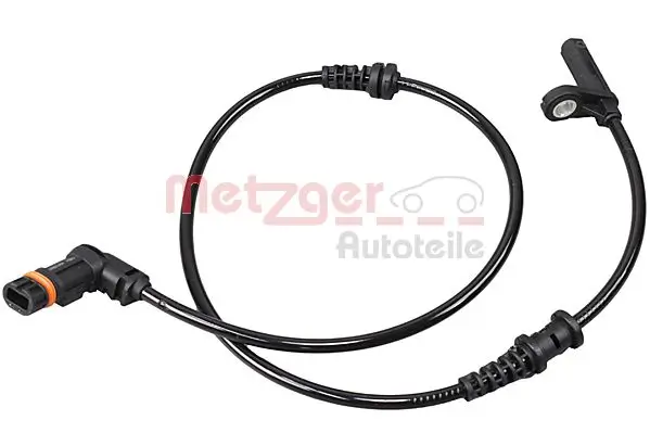 Sensor, Raddrehzahl Vorderachse METZGER 09001464