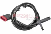 Sensor, Raddrehzahl METZGER 09001470