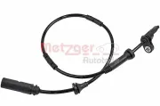 Sensor, Raddrehzahl METZGER 09001476