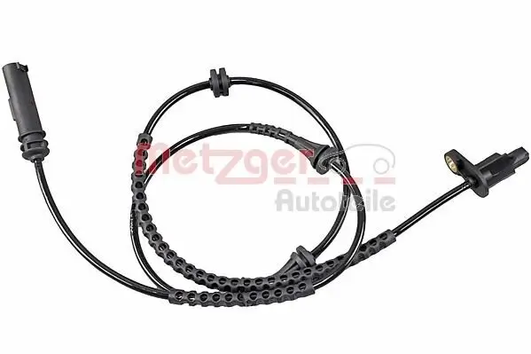 Sensor, Raddrehzahl Vorderachse METZGER 09001483
