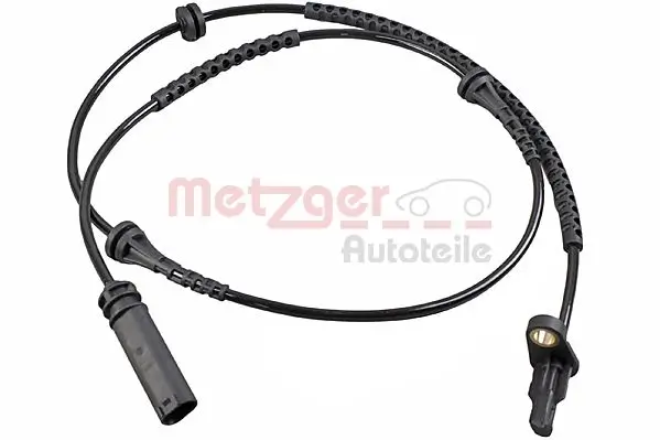 Sensor, Raddrehzahl Vorderachse METZGER 09001484