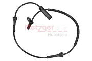 Sensor, Raddrehzahl METZGER 09001497