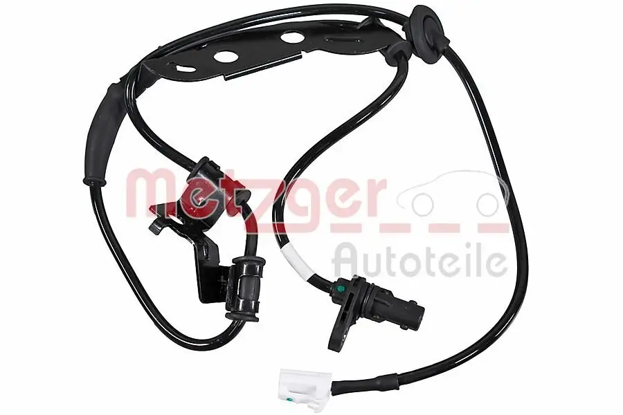 Sensor, Raddrehzahl Hinterachse links METZGER 09001504