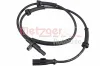 Sensor, Raddrehzahl Hinterachse METZGER 09001511 Bild Sensor, Raddrehzahl Hinterachse METZGER 09001511