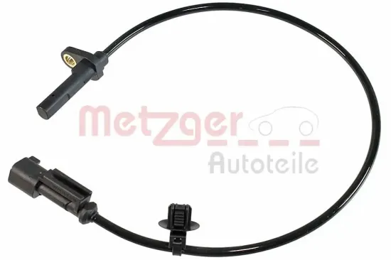 Sensor, Raddrehzahl METZGER 09001512 Bild Sensor, Raddrehzahl METZGER 09001512