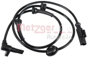 Sensor, Raddrehzahl METZGER 09001515