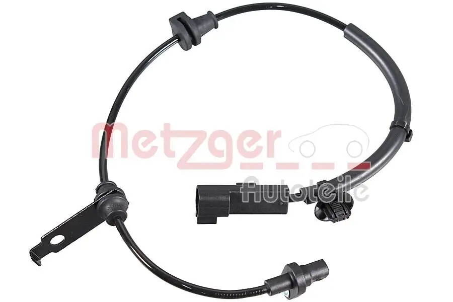 Sensor, Raddrehzahl Hinterachse links Hinterachse rechts METZGER 09001522