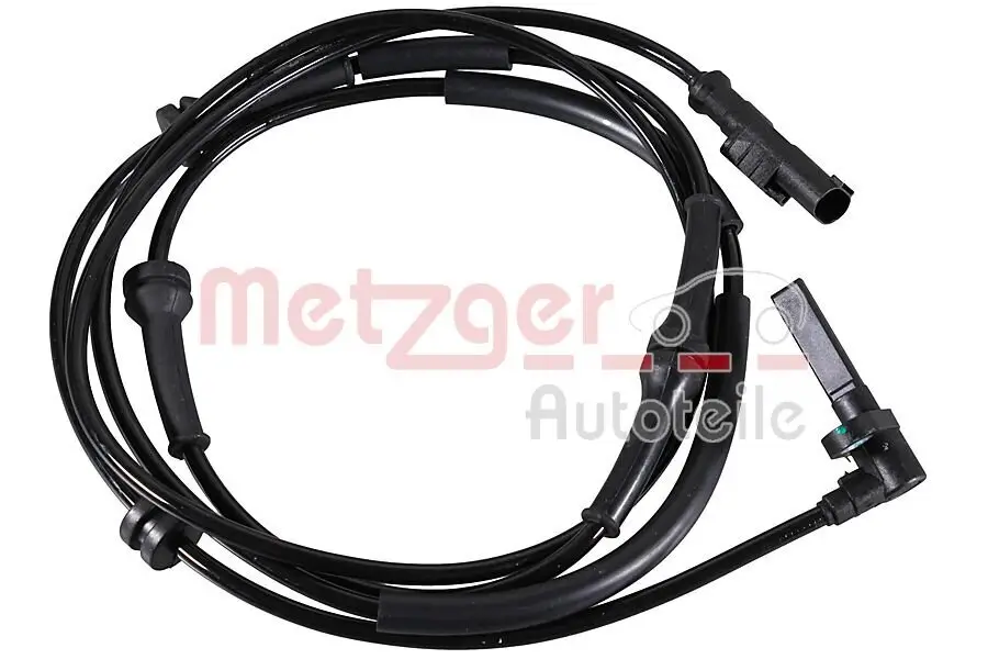 Sensor, Raddrehzahl Vorderachse links METZGER AUTOTEILE 09001524