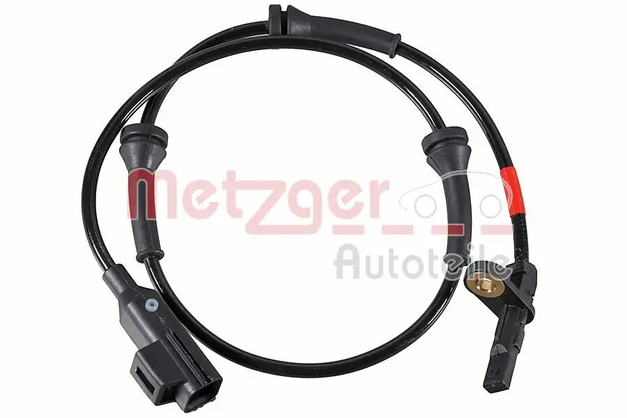 Sensor, Raddrehzahl Hinterachse links Hinterachse rechts METZGER 09001529
