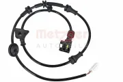 ABS-Verbindungskabel Hinterachse links METZGER AUTOTEILE 09001546