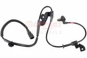 Sensor, Raddrehzahl Vorderachse rechts METZGER AUTOTEILE 09001561