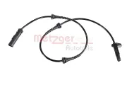 Sensor, Raddrehzahl METZGER 09001565