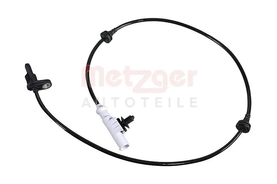 Sensor, Raddrehzahl Vorderachse links Vorderachse rechts METZGER AUTOTEILE 09001567