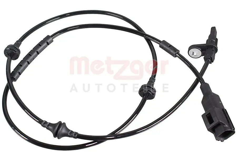 Sensor, Raddrehzahl Vorderachse links Vorderachse rechts METZGER 09001571
