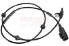 Sensor, Raddrehzahl Vorderachse links Vorderachse rechts METZGER 09001571 Bild Sensor, Raddrehzahl Vorderachse links Vorderachse rechts METZGER 09001571