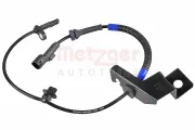 Sensor, Raddrehzahl Vorderachse rechts METZGER AUTOTEILE 09001594