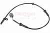 Sensor, Raddrehzahl Vorderachse links Vorderachse rechts METZGER 09001602 Bild Sensor, Raddrehzahl Vorderachse links Vorderachse rechts METZGER 09001602
