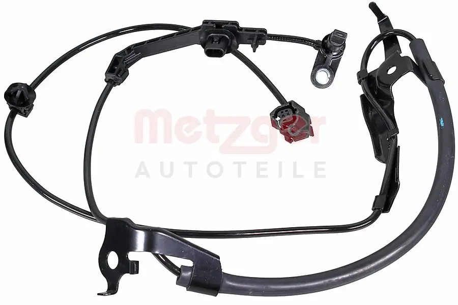 Sensor, Raddrehzahl Vorderachse links METZGER AUTOTEILE 09001607