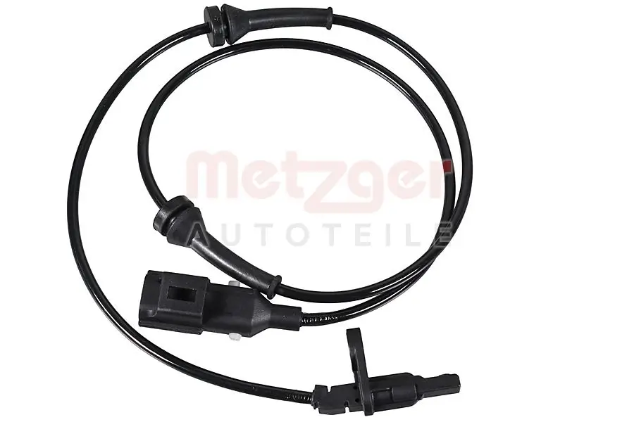 Sensor, Raddrehzahl Vorderachse links Vorderachse rechts METZGER AUTOTEILE 09001613
