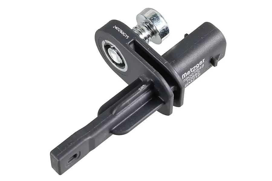 Sensor, Raddrehzahl Vorderachse links Vorderachse rechts METZGER AUTOTEILE 09001648
