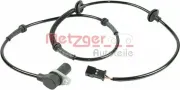 Sensor, Raddrehzahl METZGER 0900195