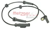 Sensor, Raddrehzahl METZGER 0900201