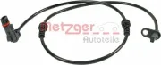 Sensor, Raddrehzahl METZGER 0900204