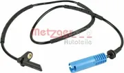 Sensor, Raddrehzahl METZGER 0900211