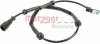 Sensor, Raddrehzahl Vorderachse METZGER 0900221