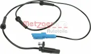 Sensor, Raddrehzahl METZGER 0900235