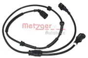 Sensor, Raddrehzahl METZGER 0900255