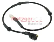 Sensor, Raddrehzahl METZGER 0900272